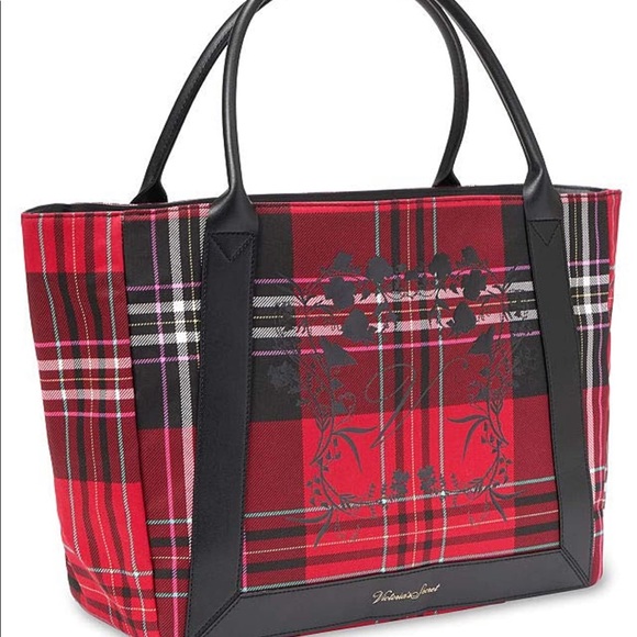 Victoria’s secret red plaid tote NWT - Picture 4 of 8